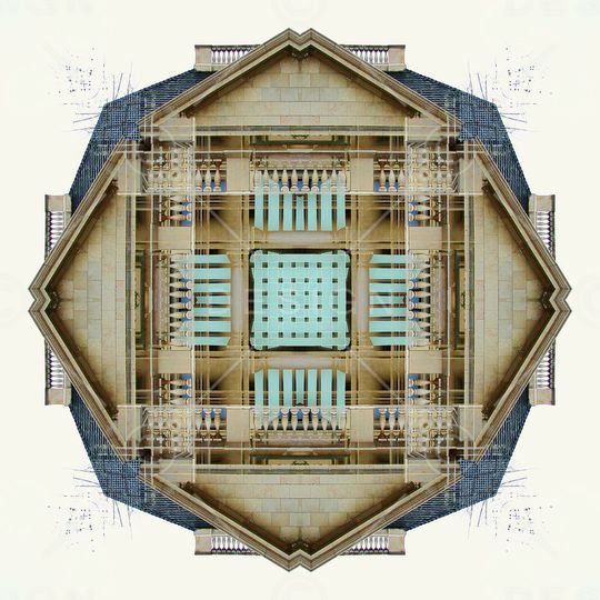 抽象印花华亿平台图片