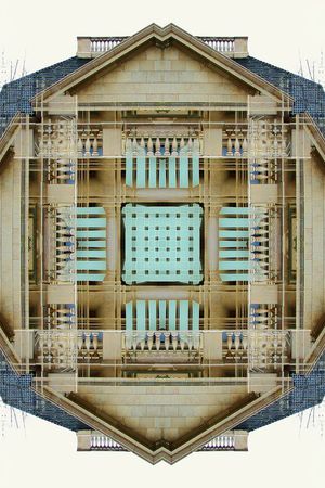 抽象印花华亿平台图片