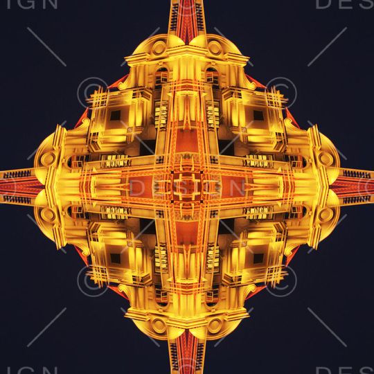 抽象印花华亿平台图片