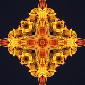 抽象印花华亿平台图片