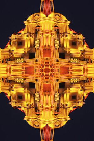 抽象印花华亿平台图片