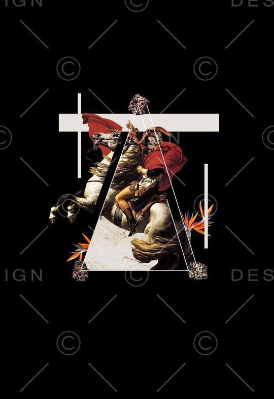 潮流时尚印花华亿平台图片