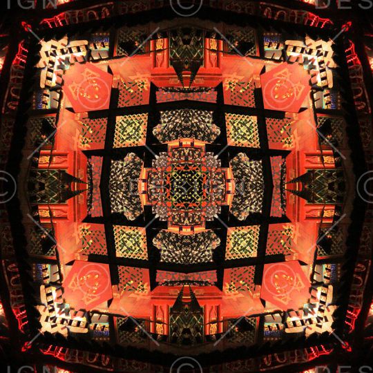 抽象印花华亿平台图片