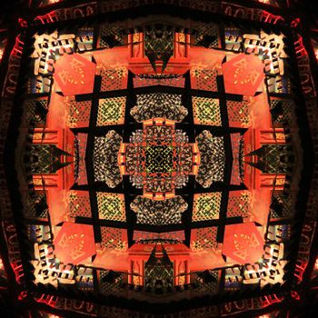 抽象印花华亿平台图片