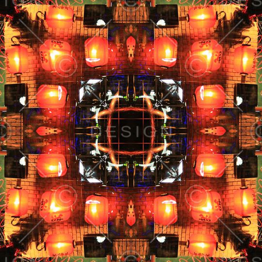 抽象印花华亿平台图片