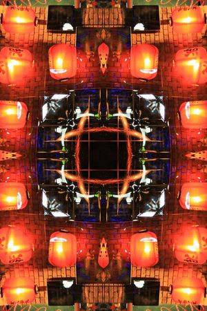 抽象印花华亿平台图片