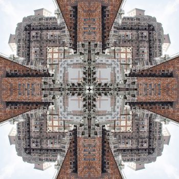 抽象印花华亿平台图片