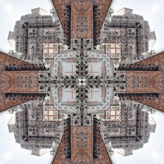 抽象印花华亿平台图片