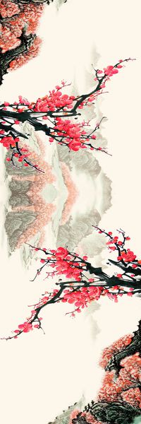 中国风印花华亿平台图片