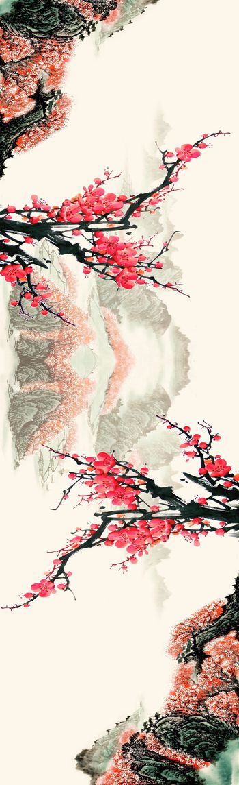 中国风印花华亿平台图片