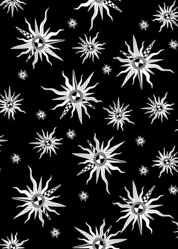 黑白花印花华亿平台图片