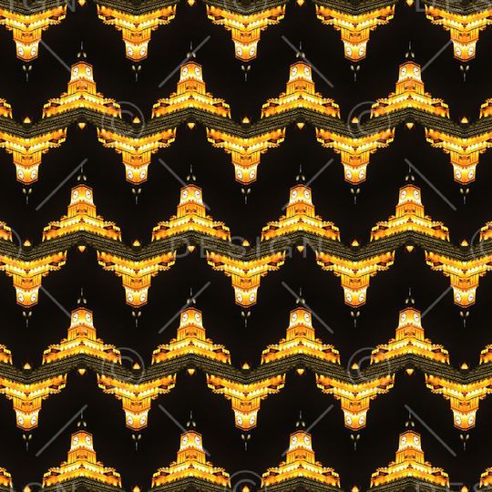 抽象印花华亿平台图片