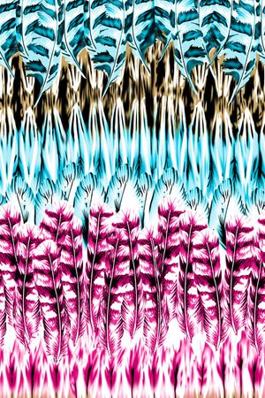 动物纹印花华亿平台图片