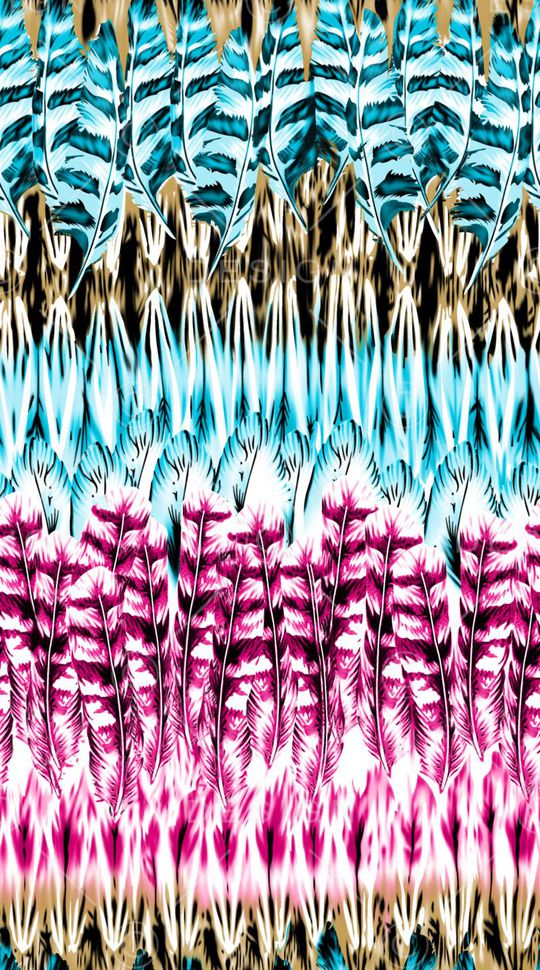 动物纹印花华亿平台图片