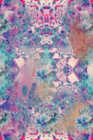 多彩印花华亿平台图片