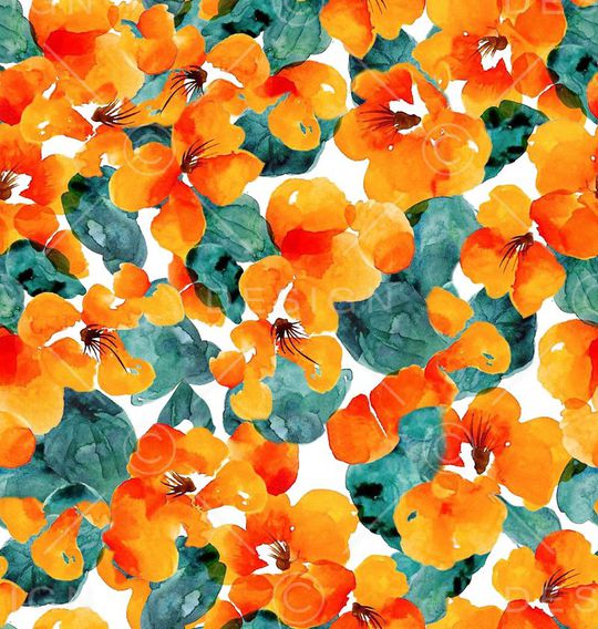 橙色印花华亿平台图片