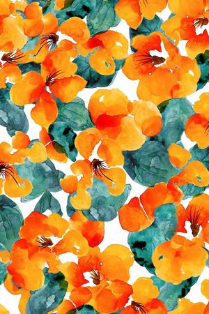 橙色印花华亿平台图片