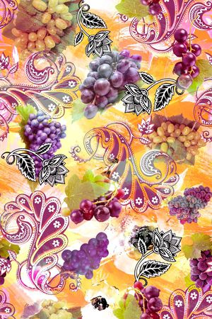 水果印花华亿平台图片