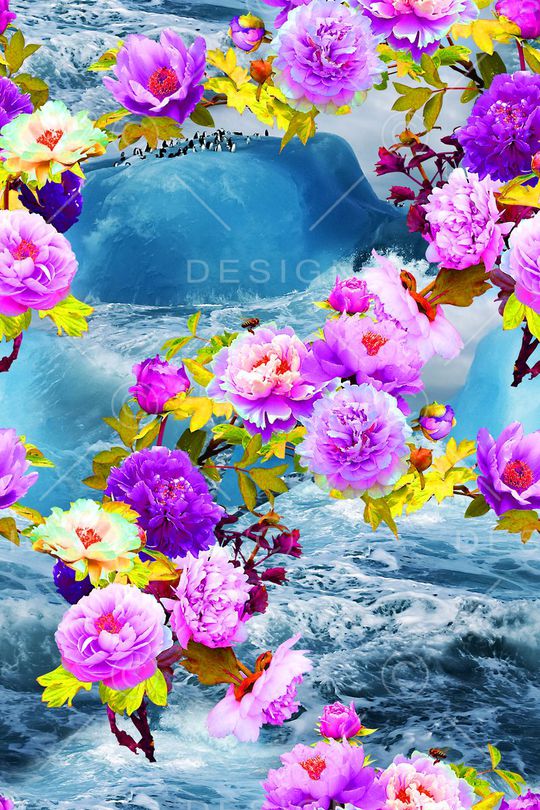 风景印花华亿平台图片