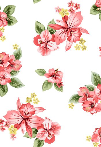 488819-满版热带花卉设计