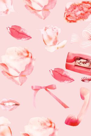 粉嫩可爱印花华亿平台图片