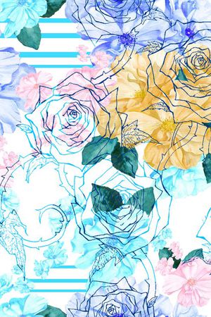 流行时尚印花华亿平台图片