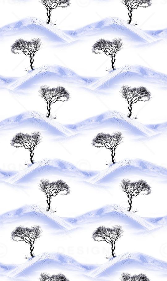 MAX-抽象自然风景印花华亿平台图片