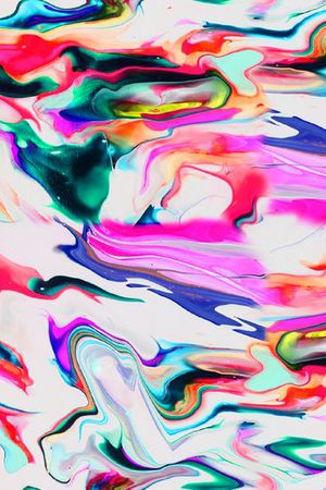 抽象几何印花华亿平台图片