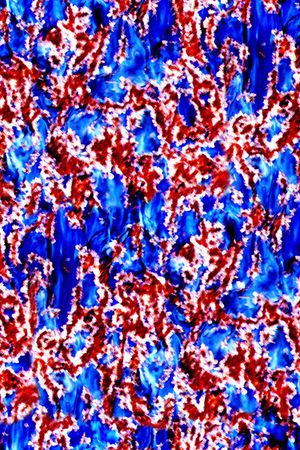 幻彩抽象花纹印花华亿平台图片