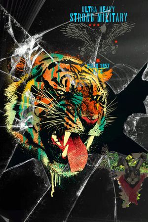 创意服装面料印花华亿平台图片