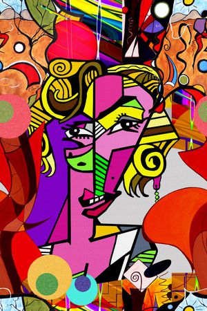 插画印花华亿平台图片