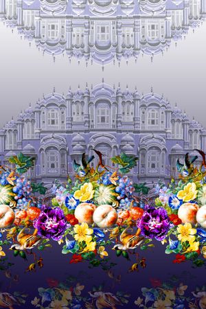 时尚印花华亿平台图片