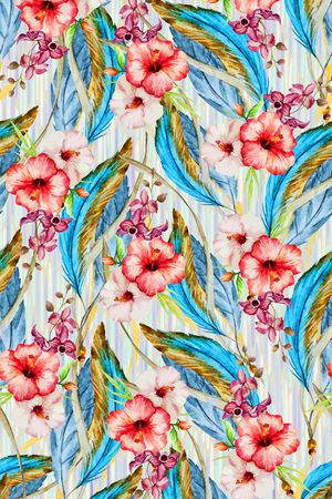 清新印花华亿平台图片