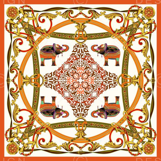 潮流大牌印花华亿平台图片