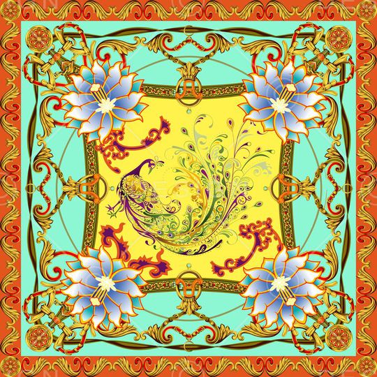 潮流大牌印花华亿平台图片