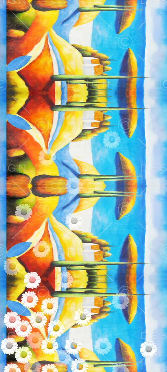 时尚复古印花华亿平台图片