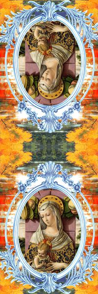 欧式复古印花华亿平台图片