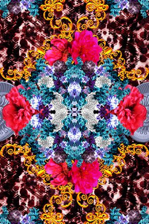 蛇纹印花华亿平台图片