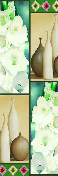 时尚简约印花华亿平台图片