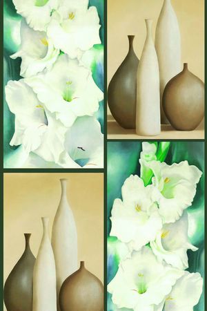 时尚简约印花华亿平台图片