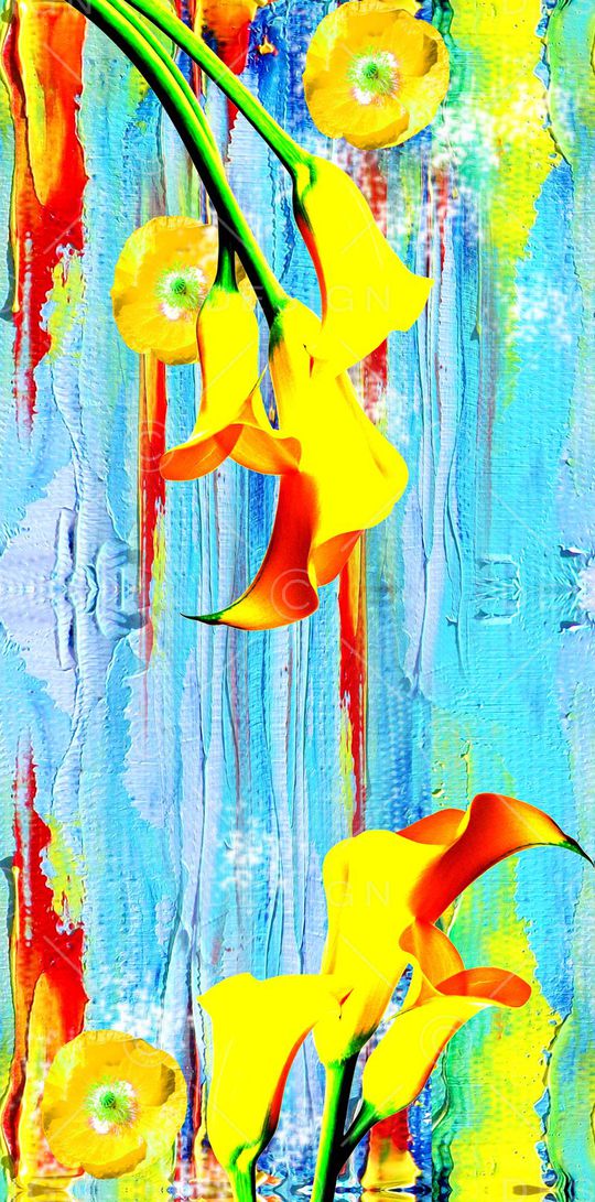 写意定位印花华亿平台图片