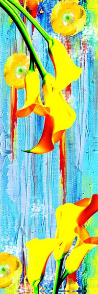 写意定位印花华亿平台图片