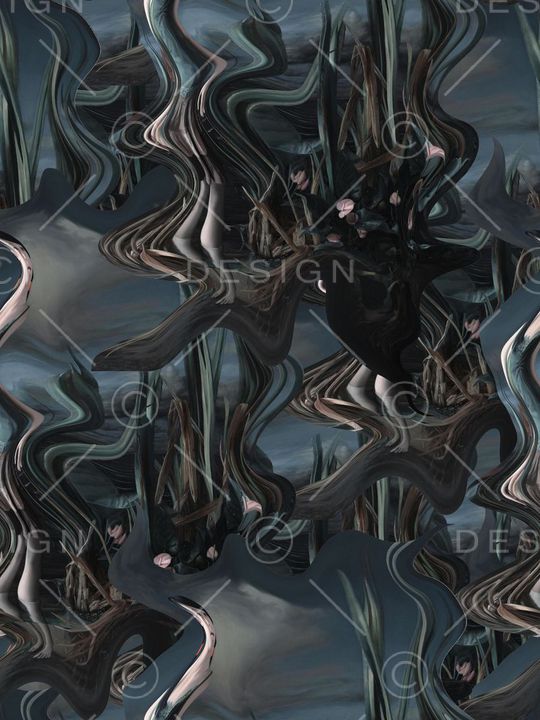 复古印花华亿平台图片