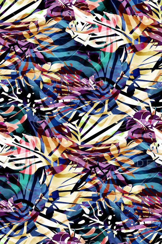 动物风情印花华亿平台图片