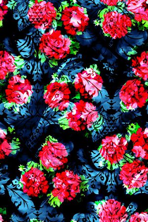 植物花卉印花华亿平台图片