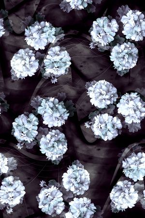 植物花卉印花华亿平台图片