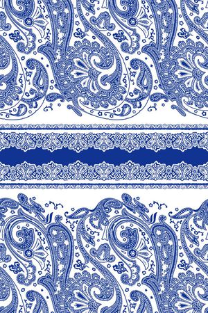 佩斯利印花华亿平台图片