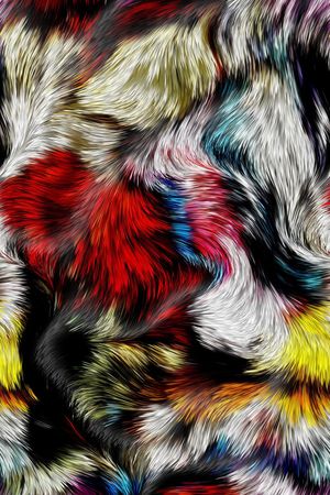 豹纹印花华亿平台图片