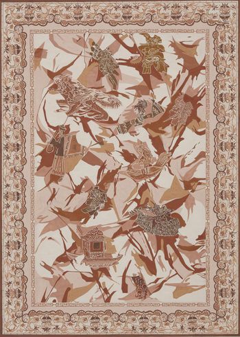 皮影印花华亿平台图片