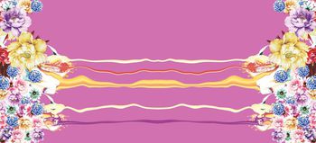 489402-原创定位花卉笔触华亿平台